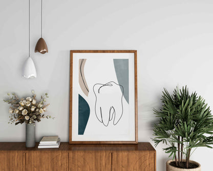 Printable Dentist Wall Art Set - Digital ART
