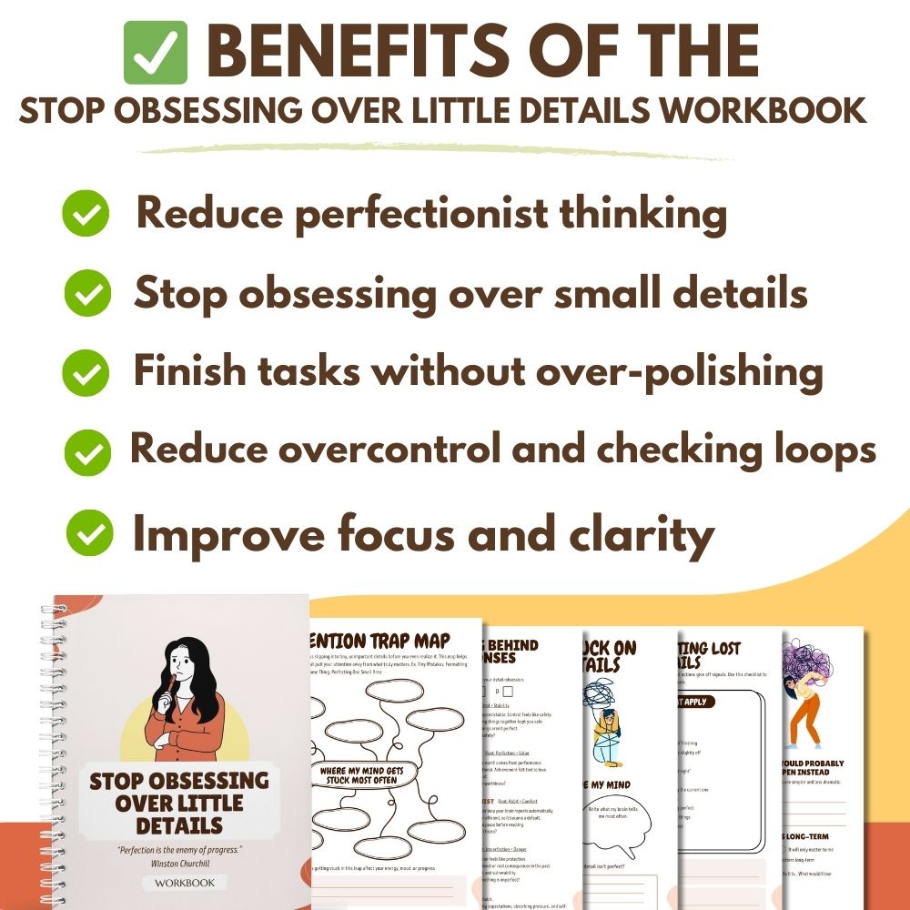 Stop Obsessing Over Little Details Workbook