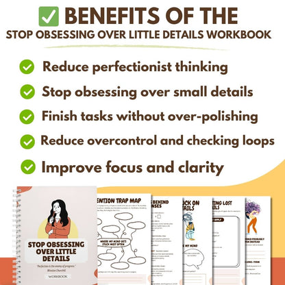 Stop Obsessing Over Little Details Workbook