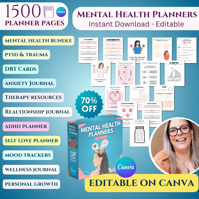 Mental Health Planners Bundle (Essential Edition)