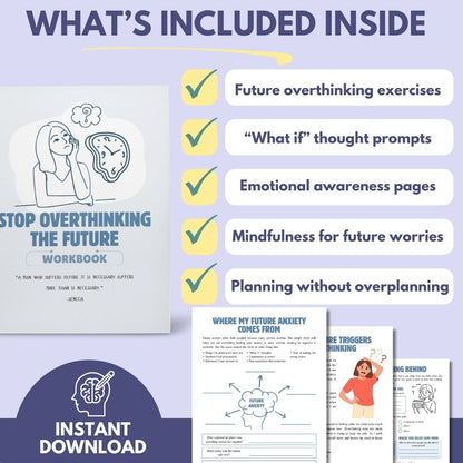 Stop Overthinking the Future Workbook