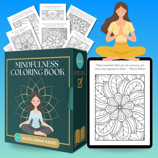 ✅ 🎁 Bonus Unlocked: Mindfulness Coloring Book (Master Resell Rights)